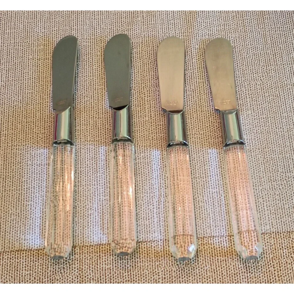 Spreadables Gourmet Spreaders Set of 4 Stainless Steel Cheese Spread Knives